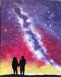 The image for Glitter And Glow! Galaxy Date Night Sky