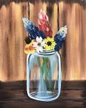The image for Spring Florals Mason Jar!
