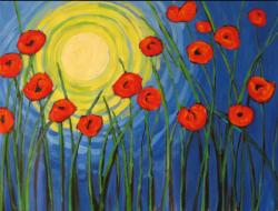 The image for Poppies in the Sun