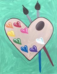 The image for Rainbow Paint Pallet