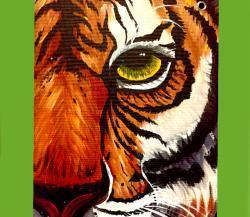 The image for Tiger Vs. Owl - Make it a paint off!