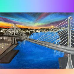 The image for The New Harbor Bridge Night!!