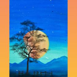 The image for Full Moon Night! (1 seat for Elizabeth Aristeguieta)