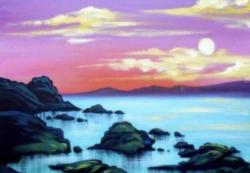 The image for Beautiful Neon Sunset!