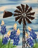 The image for Bluebonnet and windmills!