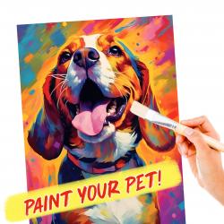 The image for The famous paint your pet event! Bring a picture of your furry friend, ruff, peep, meow!