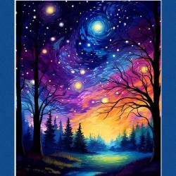 The image for Glowing Winter Scene!