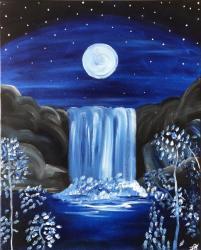 The image for Moonlit Waterfall!!