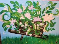 The image for Wheelbarrow Full of Flowers!