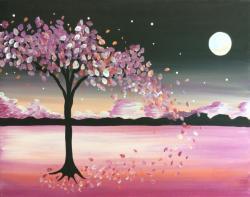 The image for Cherry Blossom Moonlit Night!