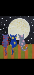 The image for Meow-nlight magic on this purrfect night!