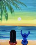 The image for Stitch at the Beach!