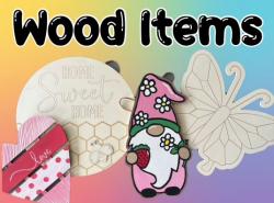 The image for Wood Items! Pick your favorite!