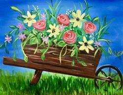 The image for Wheel Barrel of Blooms!