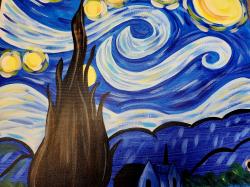 The image for Abstract Starry Night!