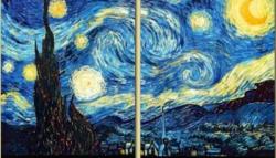 The image for STARRY NIGHT - PAINT ONE OR THE SET! Great couples night out!