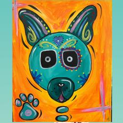 The image for Halloween Dog!