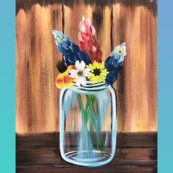 The image for Mason Jar of Flowers!