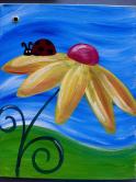 The image for Ladybug on a flower