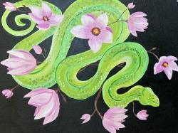 The image for Flowering Snake!