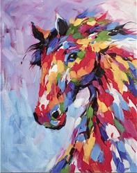 The image for New! Awesome Mosaic Horse!