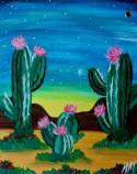 The image for Cactus at Night
