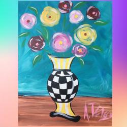 The image for Funky Vase! Pick your colors!