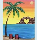 The image for Love at the Beach! Add your names!