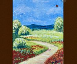 The image for A Winding Path in a Serene Field!