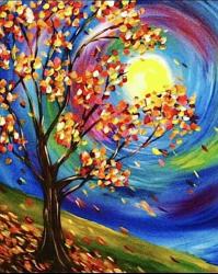 The image for Swirly Fall Tree