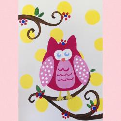 The image for Pretty Pink Owl!