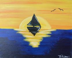 The image for Boat and Sunset!