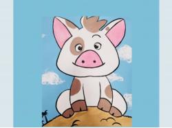 The image for Pig-ture perfect! Sending to Moana!!