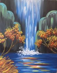 The image for Waterfall and Colorful Trees!