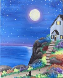 The image for Cat's night out on this celestial coast!!