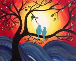 The image for SUNSET DOVES!