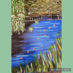 The image for Bridge Over a Beautiful Pond!