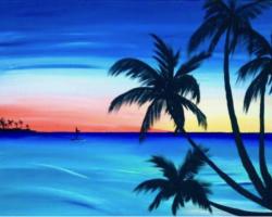 The image for Paddle Towards the Sunset!