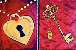 The image for Key to my heart! Date Night! Enjoy games and Photobooth!