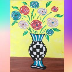 The image for Funky Vase! Pick your colors!