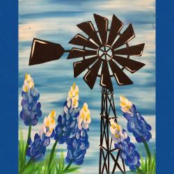 The image for Bluebonnets! Make a great piece of wall art for your home!