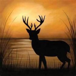 The image for SUNSET DEER