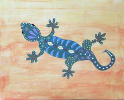 The image for Sweet and Colorful Gecko!
