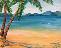 The image for Palm Tree on the Sunny Beach!