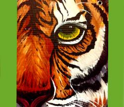The image for Tiger vs Owl - Make it a couple’s paint off!