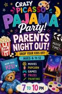 The image for Parent's Night Out!